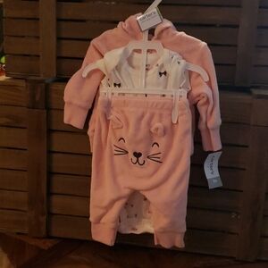 Carters girls 3 piece outfit